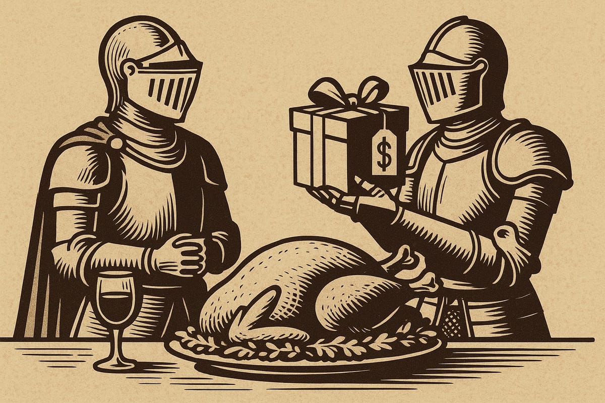 Entre la dinde et le Black Friday : la dernière bataille du gentilhomme